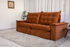 Sofa-Retratil-Reclinavel-Atenas-2.30m-Veludo-Ferrugem-D33-Soft