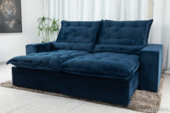 Sofa-Retratil-e-Reclinavel-Castor-2.30m-Veludo-Azul
