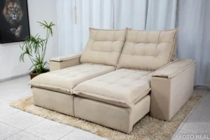 Sofa-Retratil-Reclinavel-Atenas-2.10m-Veludo-Bege-818-D33-Soft-Molas-Ensacadas