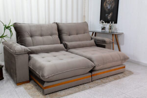 Sofa-Retratil-Reclinavel-Ibis-2.50m-Veludo-Cinza-813-D33-Molas-Ensacadas