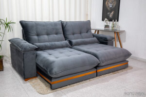 Sofa-Retratil-Reclinavel-2.30m-Ibis-Veludo-Cinza-814-D33-e-Molas-Ensacadas