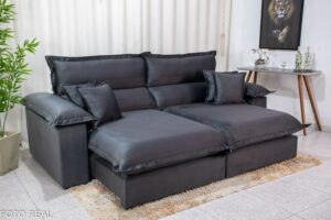 Sofa-Retratil-Reclinavel-2.50m-Italia-Veludo-Cinza-814-D33-e-Molas-Ensacadas